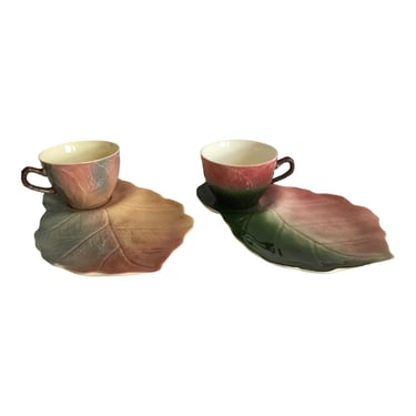 English China Tea & Toast Set - Pair 