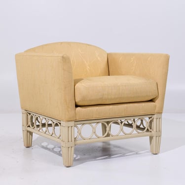 McGuire Rattan Lounge Chair 