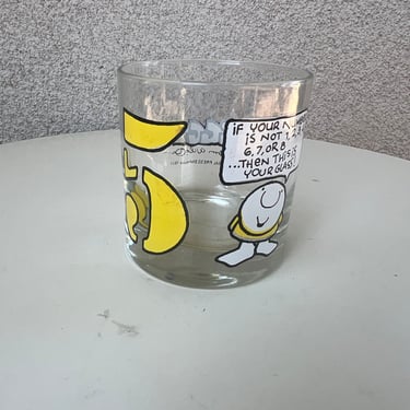 Vintage 1977 Ziggy #5 Rock Glass By Tom Wilson for Universal Press Syndicate 