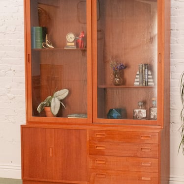 Vintage Teak Hutch