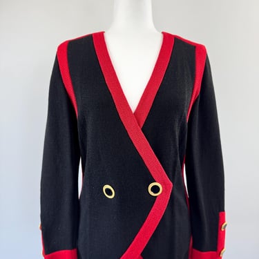 1980s Lillie Rubin Double-Breasted Cardigan 