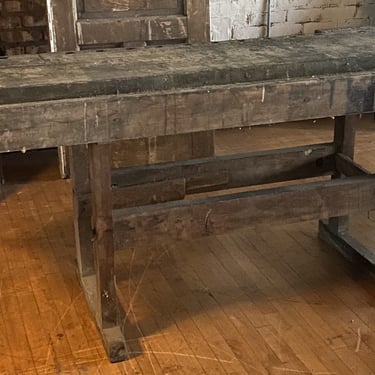 Antique Carpenter Workbench