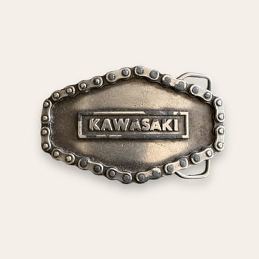 Vintage 1970’s Kawasaki Belt Buckle