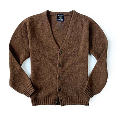 THE TBCO. RESERVE BROWN CARDIGAN
