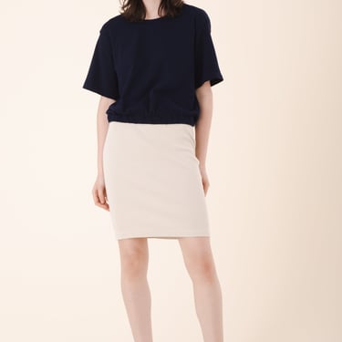 Trim Skirt in Oyster