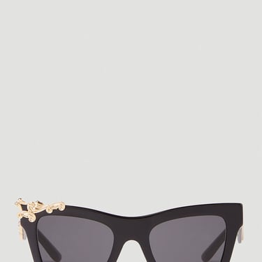 DOLCE & GABBANA Cat-eye Sunglasses in Black