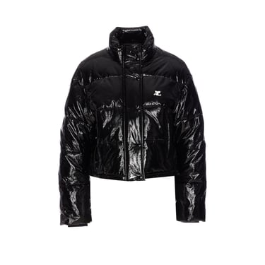 Courreges Women Ac Vinyl Down Jacket