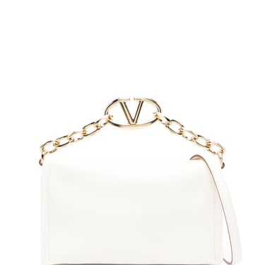 Valentino Garavani Women Vlogo Chain Mini Leather Clutch