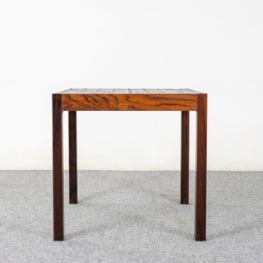Danish Rosewood & Tile Side Table - (322-132.6) 