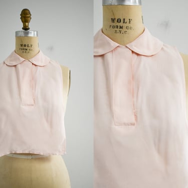 1940s/50s Florence Walsh Pink Dickie 