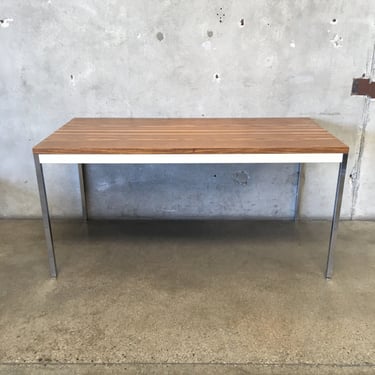 Vintage Industrial Office Writing Table / Desk