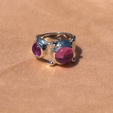 PULP RING IN STERLING SILVER AND ROSE