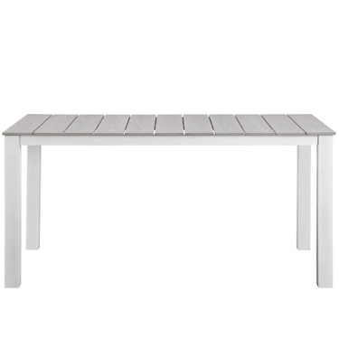 Maine 63" Outdoor Patio Dining Table