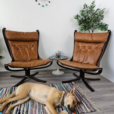 Falcon Chairs by Sigurd Ressell