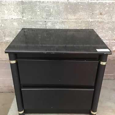 80s Business Exec Side Table (Seattle)