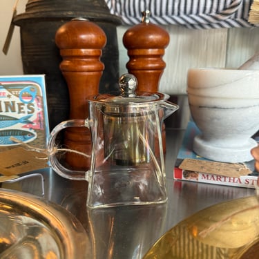 Glass Teapot with Stainless Steel Infuser