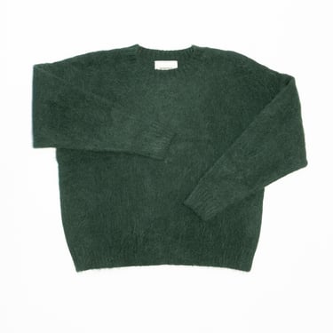 Brushed Suri Crewneck in Forest