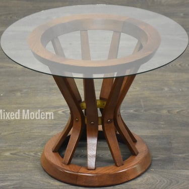 Edward Wormley Style Wheat End Table 