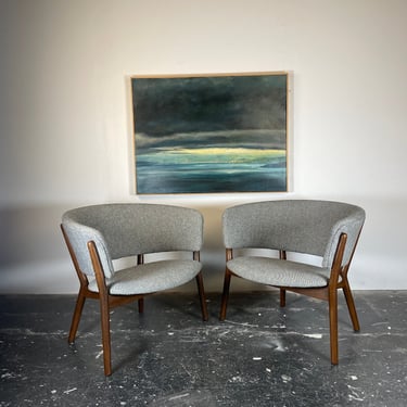 Nanna Ditzel ND83 Pair of Chairs by Selig