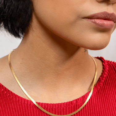 Zoe Snake Chain Necklace