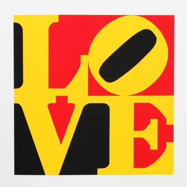 Robert Indiana, Die Deutsche Liebe from the American Dream Portfolio, Screenprint 