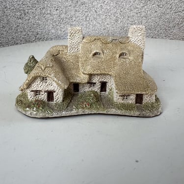 Vtg 1985 Miniature House Meadowbank Cottages By David Winter for John Hine Ltd GB 