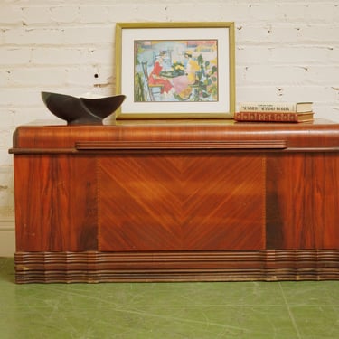 Art Deco Cedar Lined Hope Chest