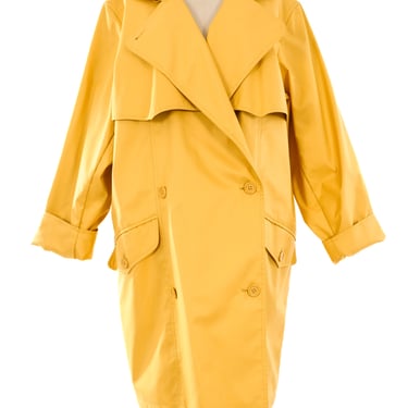 Yves Saint Laurent Yellow Trench Coat
