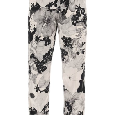 Tom Ford Pajama Pants In Floral Silk Men