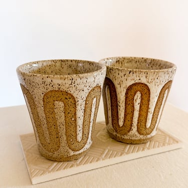 Wild Bower Speckled Squiggle Tumbler