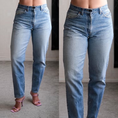 Vintage 80s LEVIS 550 Original Zip Fly Medium Light Wash Jeans | Made in USA | Size 30.5x30.5 | Stamp 550 | 1980s LEVIS Unisex Denim Pants 