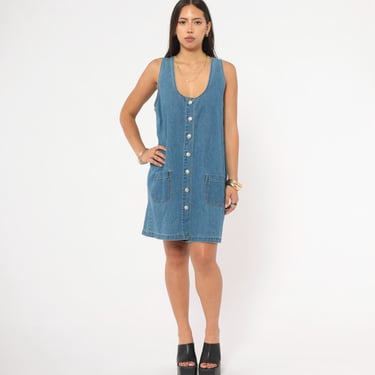 cherokee denim dress Vintage 90s 'Cherokee' Plaid Sleeveless Mini | Wild Honey - Vancouver, BC Etsy Material:100% Cotton Beading Appliques Comment BROWN for links!🤎
