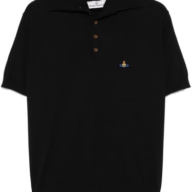 Vivienne Westwood Men Cotton And Cashmere Polo Shirt