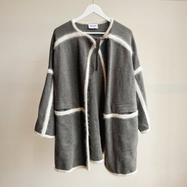 Dove Wool + Angora Cardigan