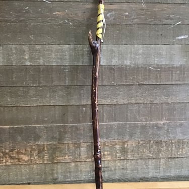 Wooden Hand Carved Walking Stick (Tacoma)