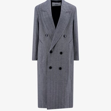 Ami Paris Man Coat Man Blue Coats