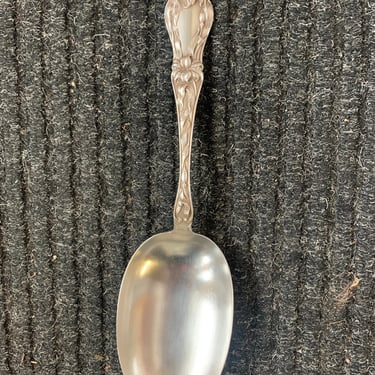 Sterling silver serving spoon frank whiting lily 