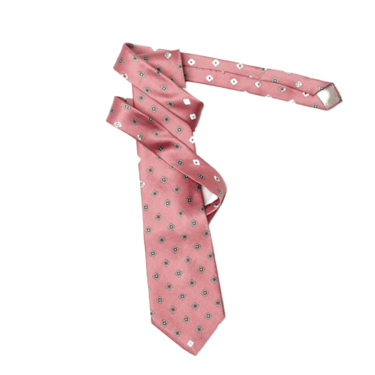 VINTAGE TIE | dior pink diamond floral