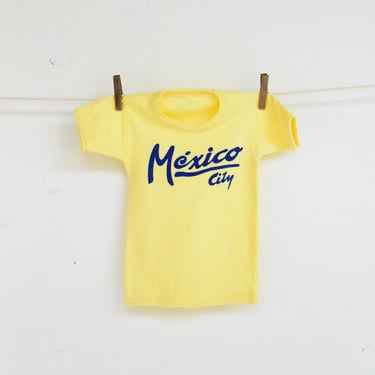 Vintage Mexican Tee Shirt. Kids Tee. 