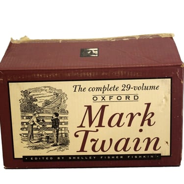 The Oxford Mark Twain 29 Volume Complete Book Work Series Set 0195090888 