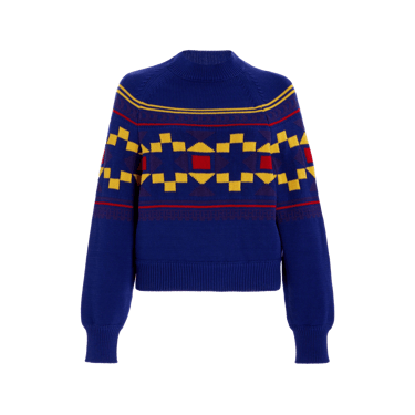 Lara Sweater - Royal Combo (By Phone Order Only)