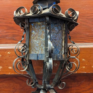 Vintage Spanish Iron Lantern