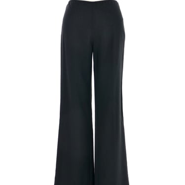 Jean Paul Gaultier Black Wide Leg Trousers