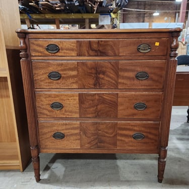 Lincoln Furniture Co. Dresser with Figured Veneers