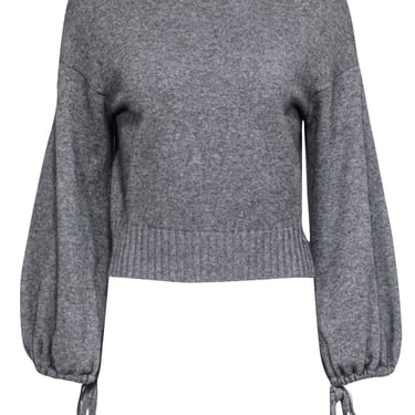 Vince - Grey Cashmere &amp; Wool Hooded Sweater Sz XS