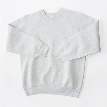 Vintage Sweatshirt in Soft Grey Heather