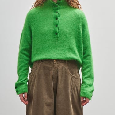 Cordera Suri Polo Sweater, Bright Green