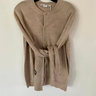 Vintage Beige Cardigan