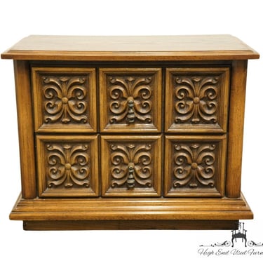 BROYHILL FURNITURE Walnut Spanish Mediterranean Style 30