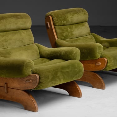 Brutalist Lounge Chairs